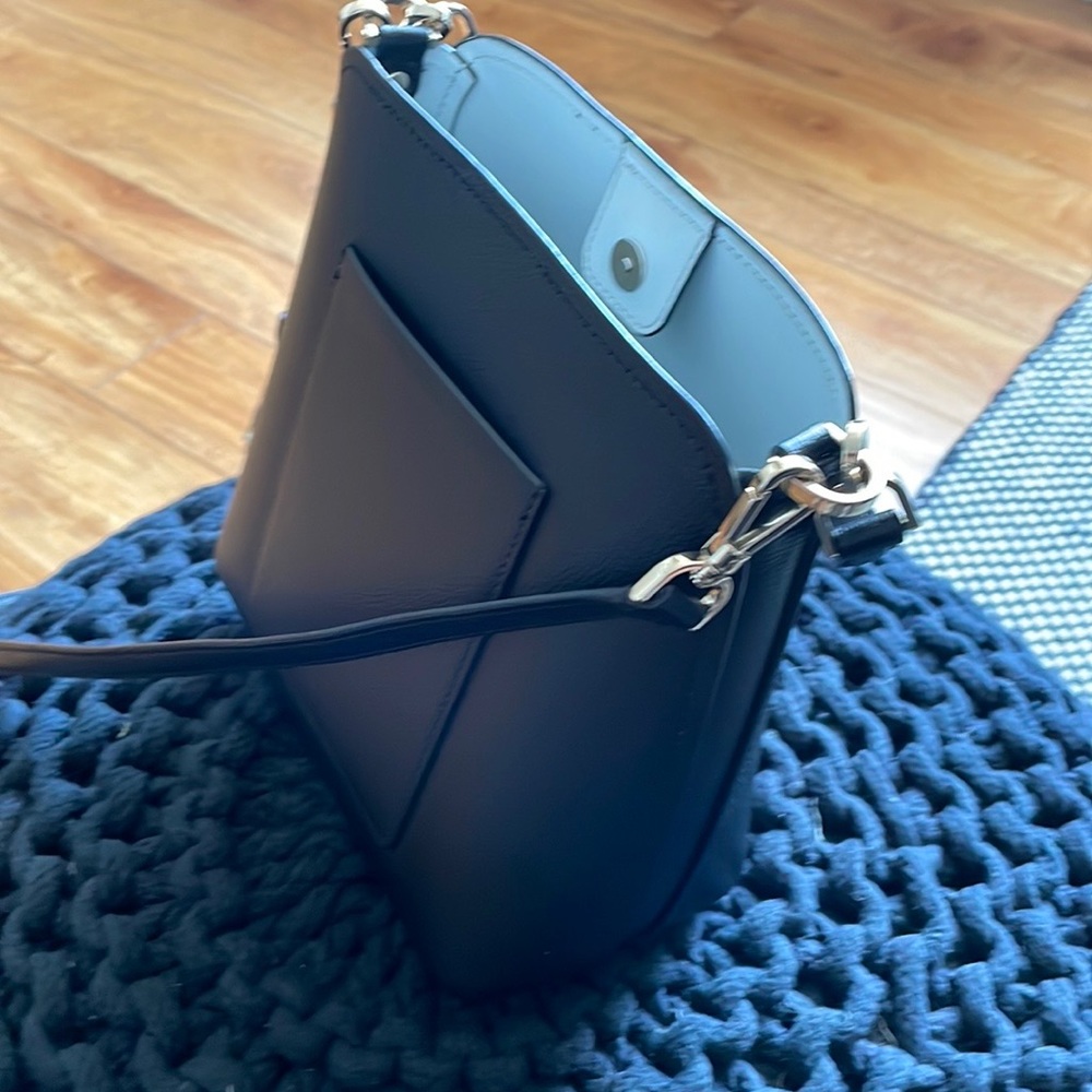 Kate spade Small black crossbody bucket bag